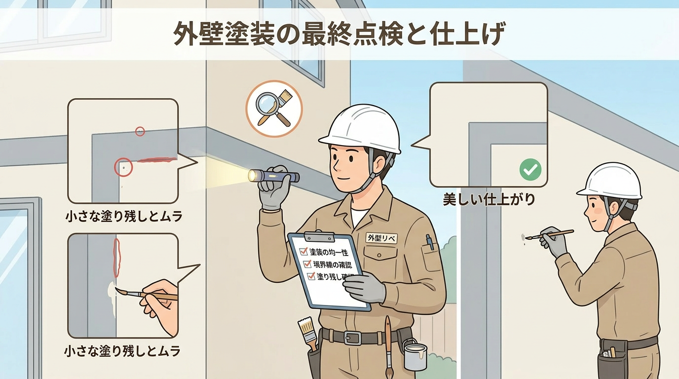 Step 11 : 点検仕上げ微調整